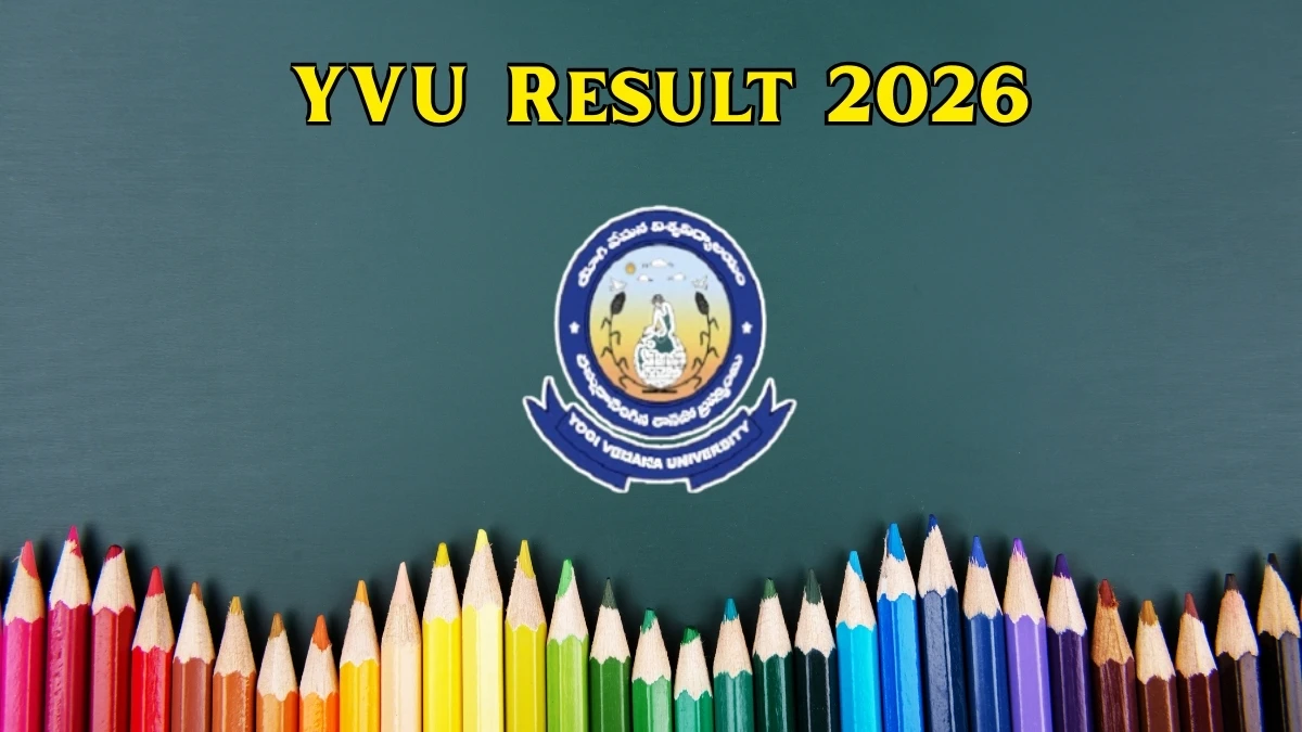 YVU Result 2026 OUT at yvu.edu.in Direct Link to Download UG and PG Courses Result